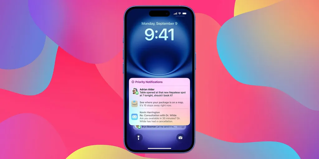 スマートフォン購入者はAIに不満 | iPhone 16に優先通知が表示される