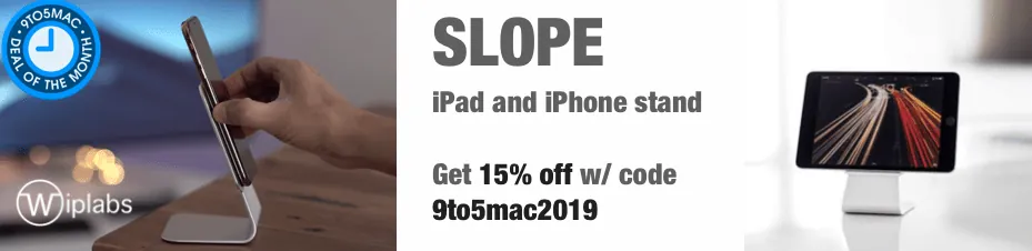 傾斜型iPhone・iPadスタンド