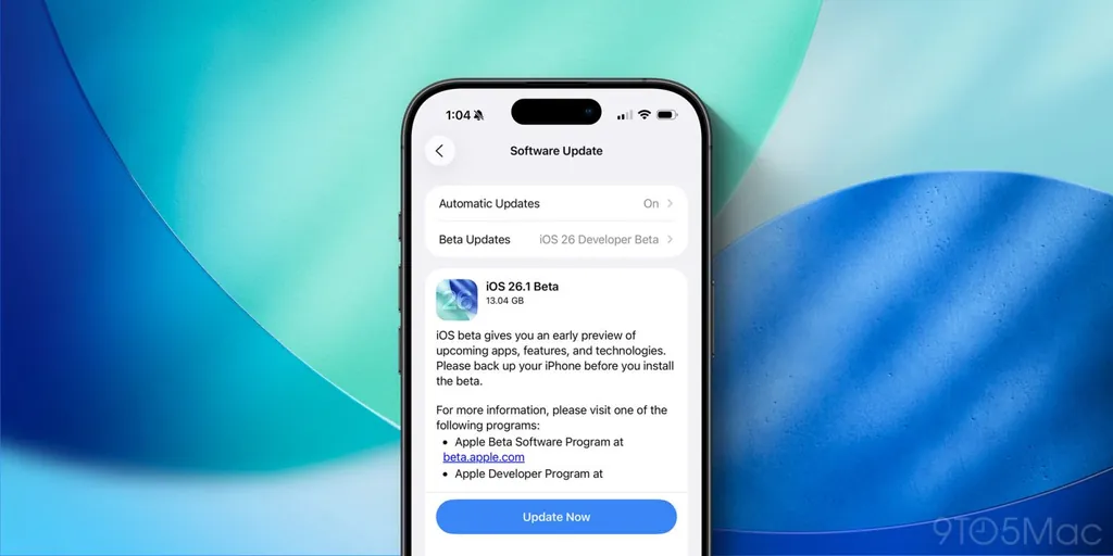 iOS 26.1 ベータ1の新機能c