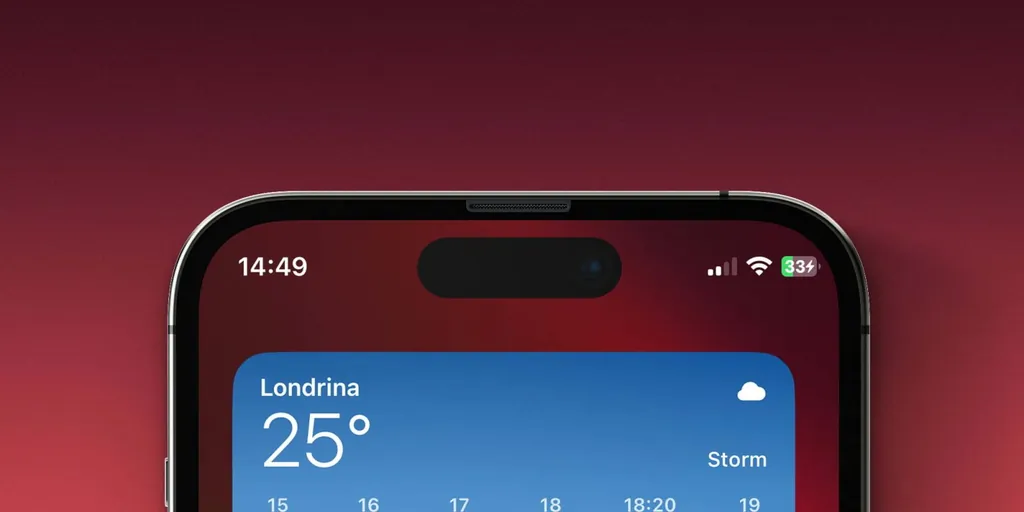iOS 16.1で新しいバッテリー残量アイコンが登場c